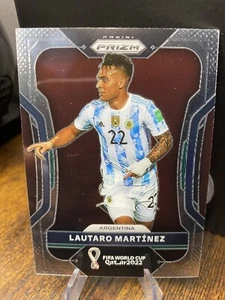 2022 Panini Prizm World Cup Qatar Lautaro Martinez #5 - Picture 1 of 2
