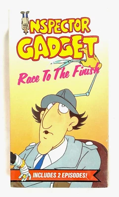 Inspector Gadget: Race to the Finish- Parts 1 & 2 (VHS, 1983) NEW SEALED - Image 1 of 4