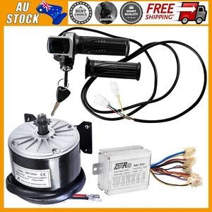 Controlador de motor de cepillo 24V 350W LCD empuñaduras de acelerador para bicicleta eléctrica bicicleta ATV - Imagen 1 de 24