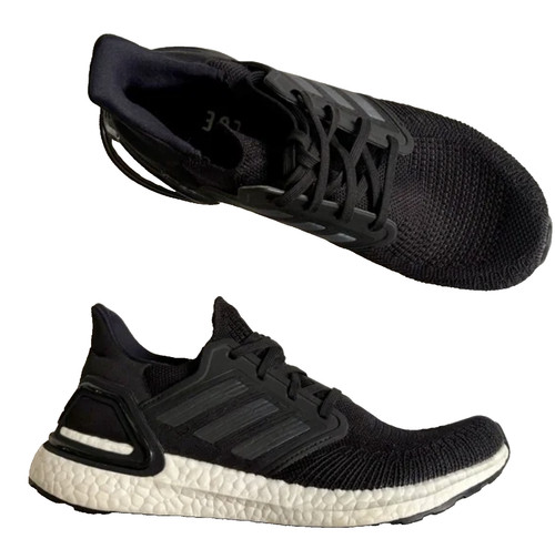 Scarpe da corsa Adidas Ultra Boost taglia 8 41 5 uomo nere sneakers