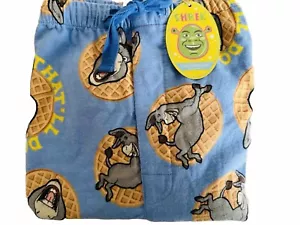 PETER ALEXANDER MENS SHREK DONKEY COTTON FLANNELETTE PANTS 3XL RRP$89.95 - Picture 1 of 5