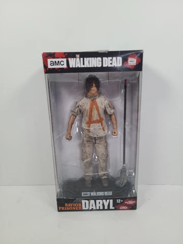 McFarlane Daryl Savior Prisoner AMC Walking Dead 7" Color Tops BRAND NEW SEALED Cover