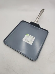 NEU Lima Harteloxiert 11" Quadratische Grillplatte Pfanne, Keramik Antihaft, PFOA PFAS-frei  - Bild 1 von 8