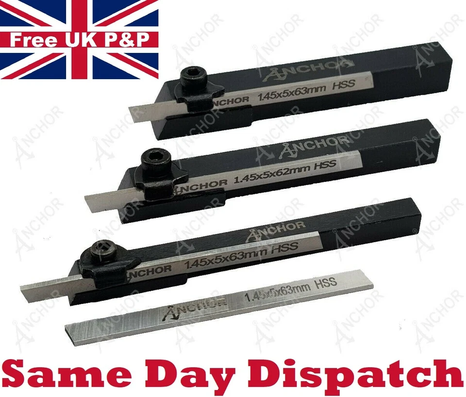 Petit Outil De Découpe Miniature Lame HSS M2 6Mm 8Mm 10Mm Pour Tour Myford Emco - Photo 1/1