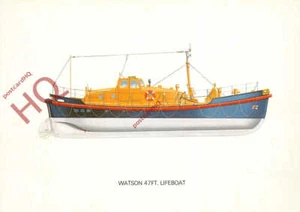 Picture Postcard-:WATSON 47FT. LIFEBOAT - Picture 1 of 2