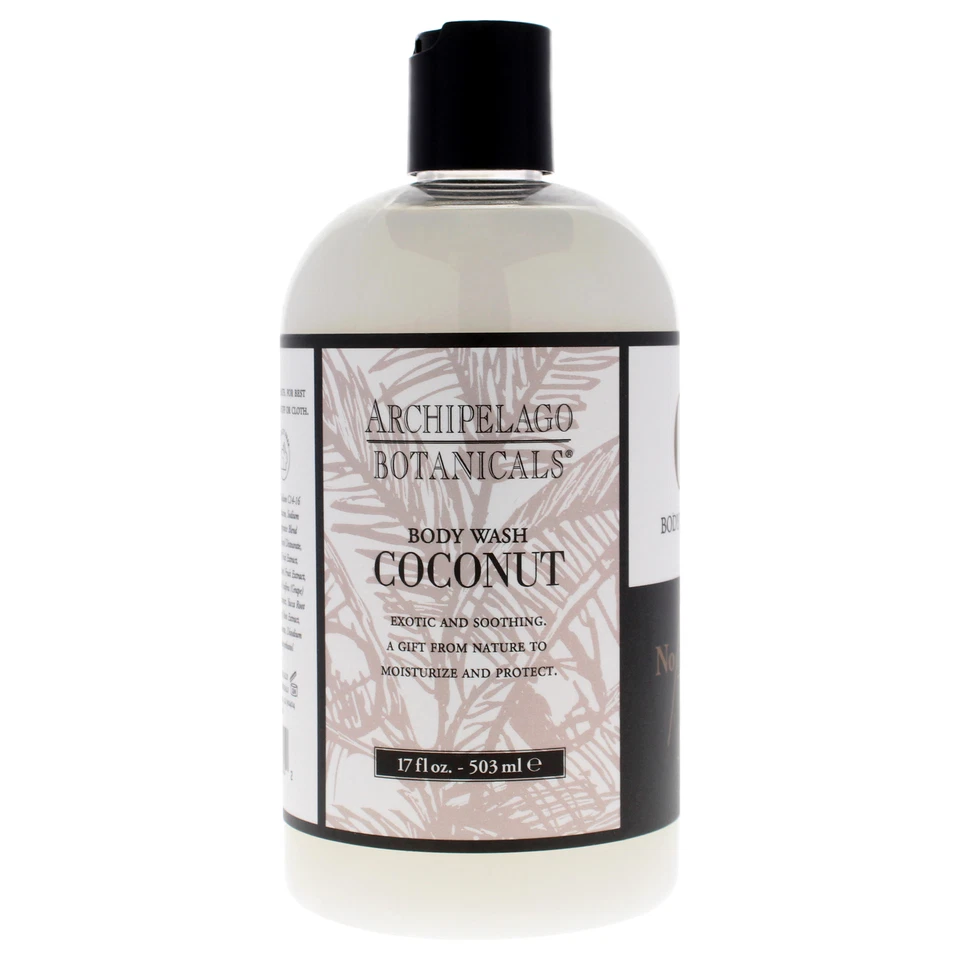 Lavagem Corporal - Coco por Archipelago Botanicals para Unissex - Lavagem Corporal 17 oz - Imagem 1 de 4