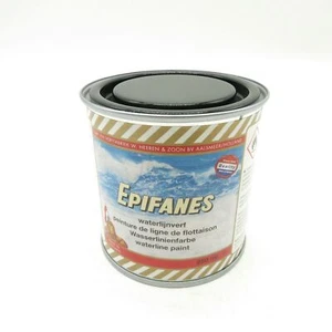 0,25 Liter Epifanes Wasserlinienfarbe Schwarz Bootslack 250ml Lackfarbe glänzend - Picture 1 of 8