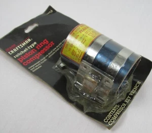 Sears Craftsman Vintage Ratchet Type Piston Ring Compressor 9-4716 Made USA NOS - Bild 1 von 12
