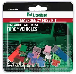 Littelfuse 00940562ZPA Emergency Fuse Kit Ford MINI LP Mini LP JCASE LPJCASE Fit - Picture 1 of 3