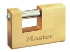 Masterlock Solid Brass Padlock 76Mm Mlk607 Shutter Lock