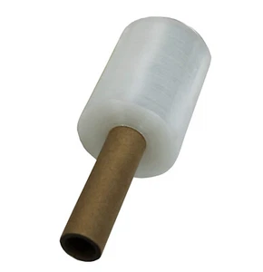 1 Roll 5 in. x 1000 ft. Stretch Hand Wrap Clear Cling Plastic Wrap Heavy Duty - Picture 1 of 5