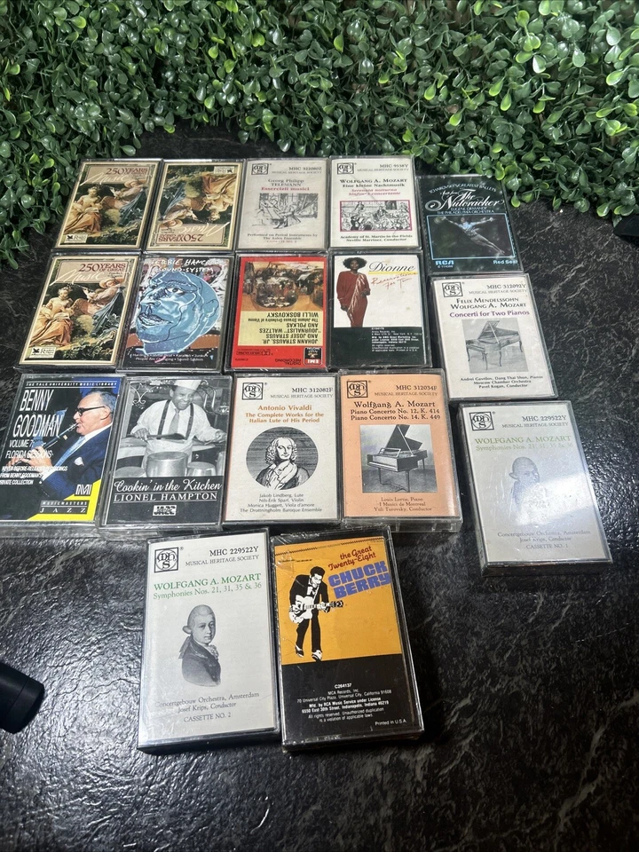 17 Sealed Cassette Tapes Opera , Jazz And More - Image 1 of 4