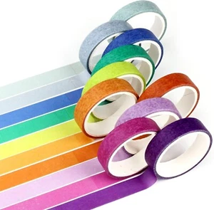 Washi Tape Set, 10mm W x 3m L, 10 Rolls - Picture 1 of 1