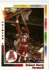 1991 Wild Card #P-3 Robert Horry  Redemption Prototypes Alabama Crimson Tide