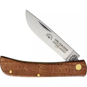 German Eye Clodbuster Jr. 3.5" Solingen Steel Skinner Wood Folding Knife 99JR - Picture 1 of 3