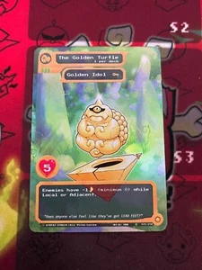 THE GOLDEN TURTLE IDOL SDR Rare Holo 75/150 Nom Nom Verse Kickstarter tcg Karte - Bild 1 von 1