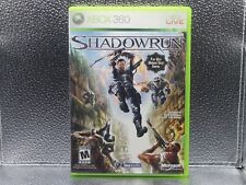 Xbox 360 Shadowrun Tested & Working With Manual Video Game