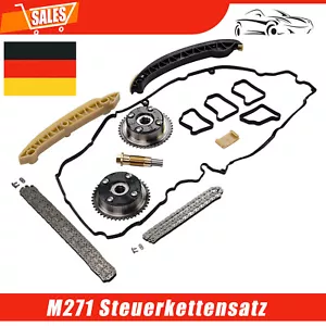 Steuerkettensatz für Mercedes 1.8 M271 W203 S203 W211 C 180 200 E 200 Kompressor - Bild 1 von 11