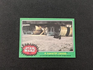 1977 Carta Star Wars Serie 4 A Band Of Jawas #203 - Foto 1 di 3