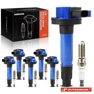 6x Ignition Coil & Iridium & Platinum Spark Plug Kits for Ford F-150 Explorer - Picture 1 of 10