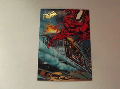 Fleer Ultra 95 / Marvel Spider-Man "SAN FRANCISCO CARNAGE USA" #141 Trading Card - Image 1 of 2