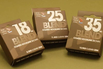 ONE MORE CAST OMC Ali Hamidi Blend Coated Hooklink - Green ODER Brown