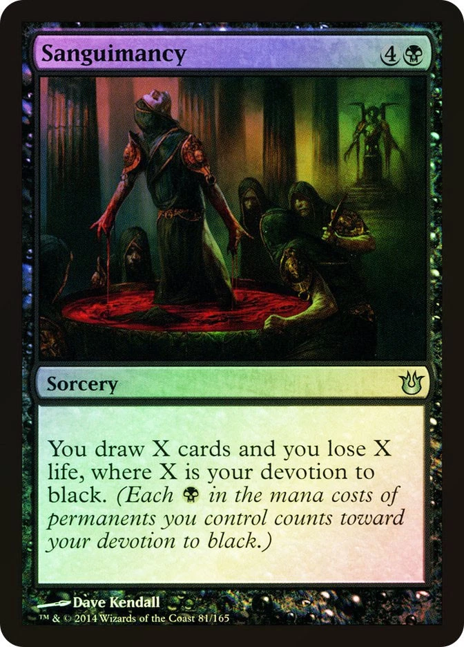 MTG FOIL Sanguimancy  - Born of the Gods #081 - Image 1 of 1