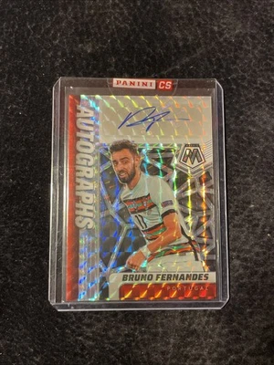 2021-22 Panini Mosaic FIFA Road to World Cup Bruno Fernandes Auto - Image 1 of 2