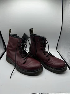 Doc Martens 1460 Boots Women’s Size 5 US Cherry Red Smooth - Picture 1 of 4