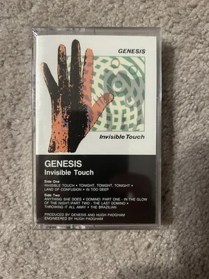 GENESIS - Invisible Touch - Brand New Cassette - Original Factory Wrap - Image 1 of 2