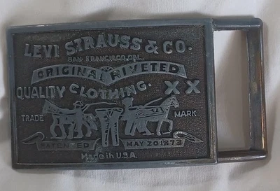 Hebilla de cinturón de metal Levi’s Strauss & Co ¡ENVÍO GRATUITO! Foto 1 de 4