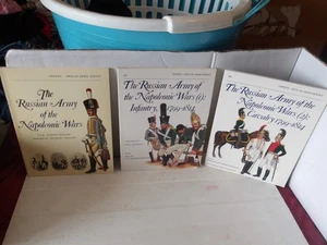 OSPREY MEN AT ARMS SERIES RUSSIAN ARMY NAPOLEONIC WARS 1-INFANTRY & 2 - CAVALRY - Imagen 1 de 4