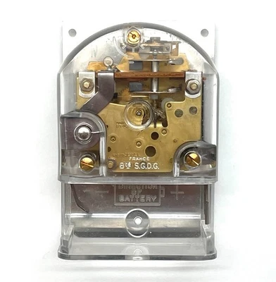 NOS French Battery + Electric w/Mechanical Parts Wall/Desk Clock Movement - Image 1 of 3