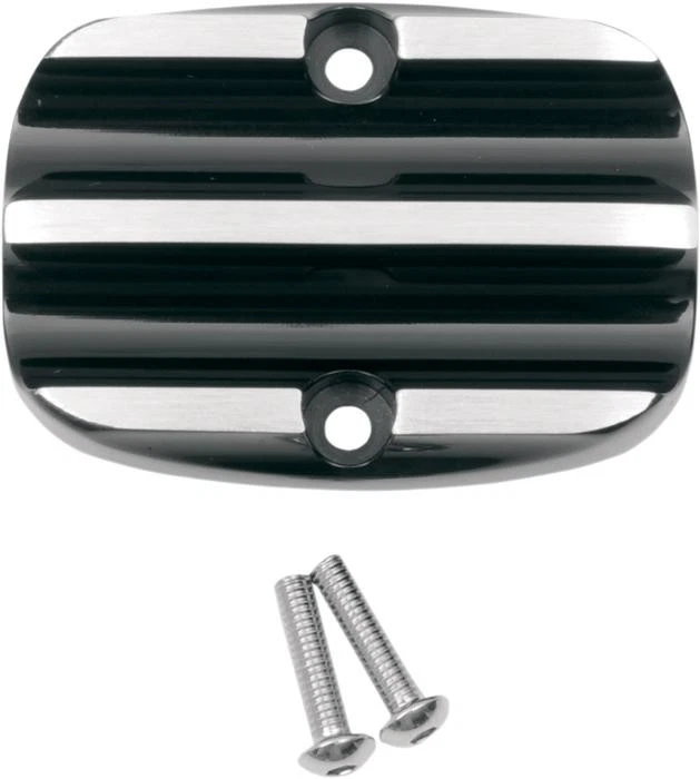Cubierta de cilindro maestro de freno trasero Covingtons con aletas negras C1153-B Harley Davidson Foto 1 de 1
