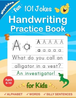 Handwriting Practice Book for Kids Ages 6-10 : Printing workbook for Grades ... - Image 1 of 2