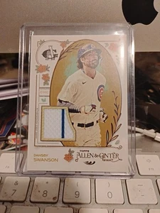 2024 Topps Allen & Ginter Relic #AGR-DSW Dansby Swanson - Picture 1 of 1