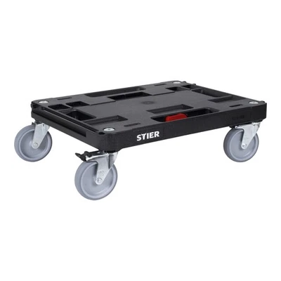 STIER Systainer-Rollbrett RB BLACK-Edition für alle T-Loc Systeme und Systainer³ - Bild 1 von 4