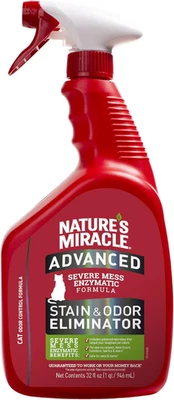 Nature'S Miracle Advanced Cat Stain and Odor Eliminator Spray, Severe Mess Enzym - Image 1 of 4