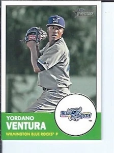 Yordan Ventura 2012 Topps Heritage Minors - Imagen 1 de 1