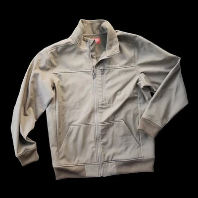 Simms Jacket Mens Medium Green Full Zip Windstopper Coat Outdoor Fishing Hiking - Image 1 of 4