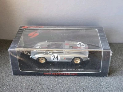 Spark S7560 SERENISSIMA SPYDER #24 24H LE MANS 1966 - 1:43 Scale - New & Sealed - Image 1 of 4