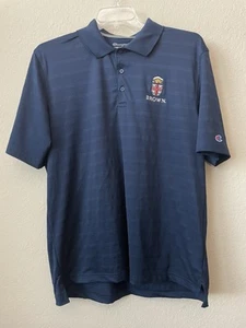 Brown University Beats Poloshirt Wappen Logo Champion Navy Größe Large - Bild 1 von 6