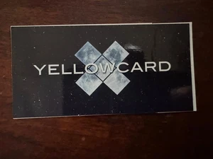 YELLOWCARD Promo Sticker für die Paper Walls CD - Bild 1 von 1