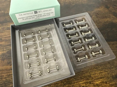 Arrowhead HO #AHP-1025 33" Semi-Scale Wheelsets w/Code 88 Tread - 24 Axles NIP! - Image 1 of 4