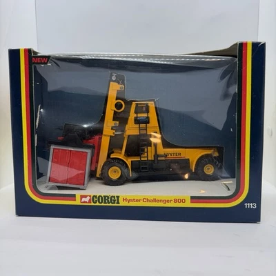 Corgi #1113 Corgi 1977 Hyster Challenger 800 Container Handling Lift Truck MIB - Image 1 of 4