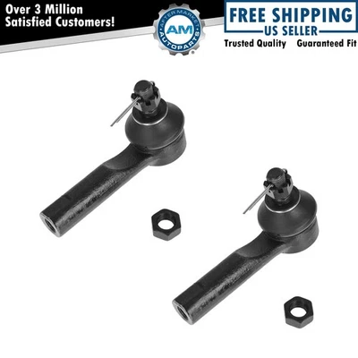 Front Outer Tie Rod End Pair Set of 2 Kit for Sentra Altima Stanza 240SX 200SX - Image 1 of 4