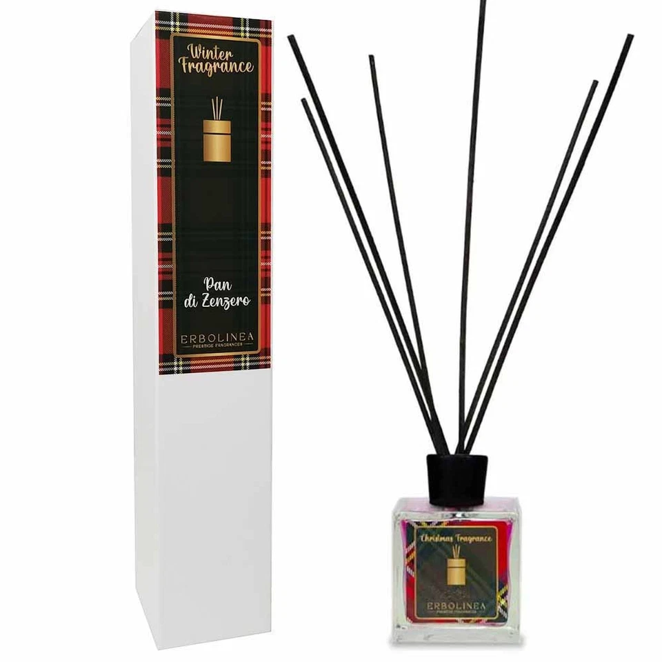 Diffusore a bastoncino Pan di Zenzero 100ml Erbolinea - Immagine 1 di 1