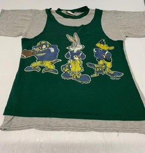 Vintage Warner Bros Looney Tunes 1992/1994 T-Shirt grau/grün L Herren A101 - Bild 1 von 10