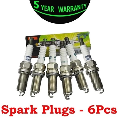 Juego de 6 bujías de iridio 4704 IKH20TT para Volvo Subaru Land Rover Hyundai Saab Foto 1 de 4