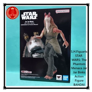 S.H.Figuarts STAR WARS: The Phantom Menace Jar Jar Binks Action Figure BANDAI - Picture 1 of 12